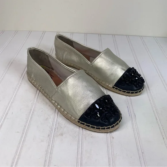 Sam Edelman Shoes Sam Edelman Loretta Metallic Silver Black